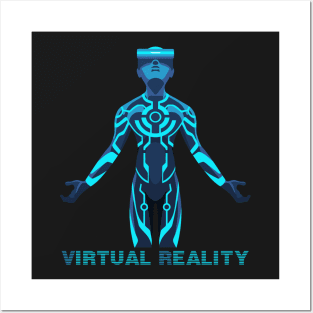 VIRTUAL REALITY Posters and Art